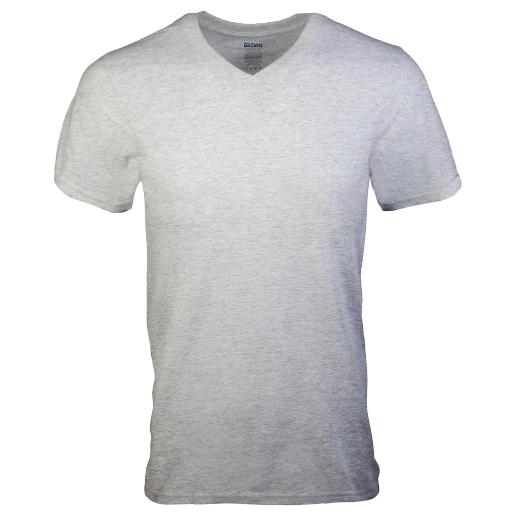 Gildan Herren T-Shirts mit V-Ausschnitt, Multipack, Stil G1103 Unterwäsche, 5 Stück, XXL (5er Pack)